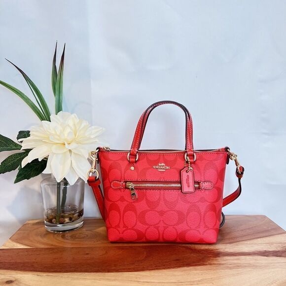 Coach‎ Mini Gallery Crossbody In Signature Canvas - Picture 4 of 9